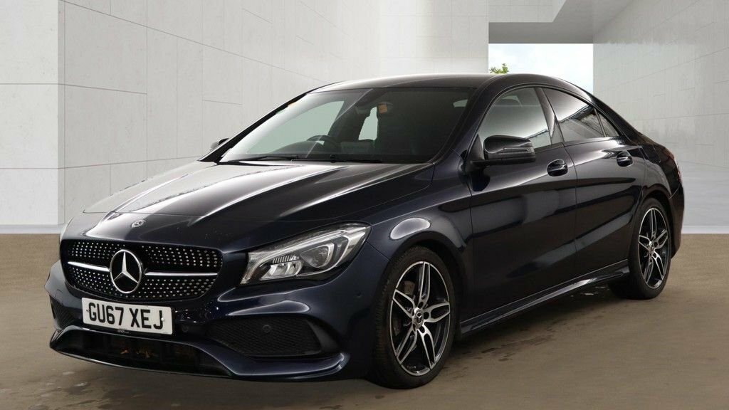 Mercedes-Benz CLA Class 2.1L Amg Line Blue #2