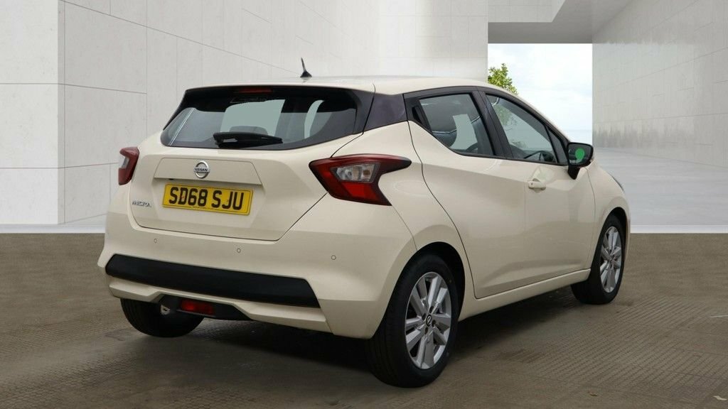 Nissan Micra 0.9L Acenta White #4