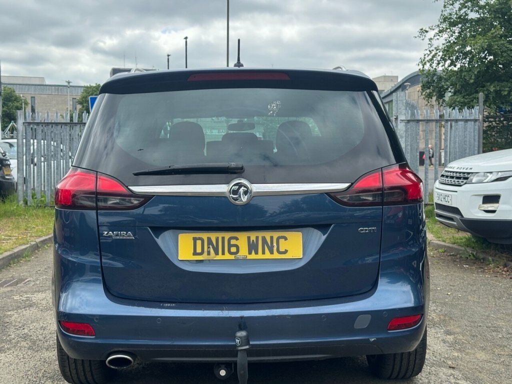 Vauxhall Zafira Tourer 2L Sri Blue #6