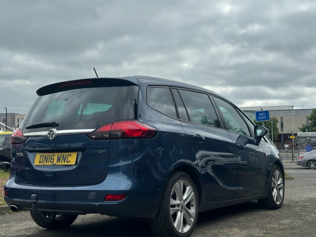Vauxhall Zafira Tourer 2L Sri Blue #5