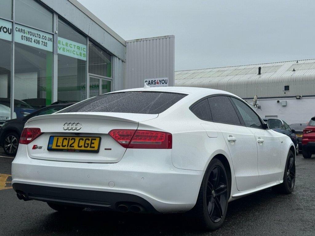 Audi S5 Hatchback White #6