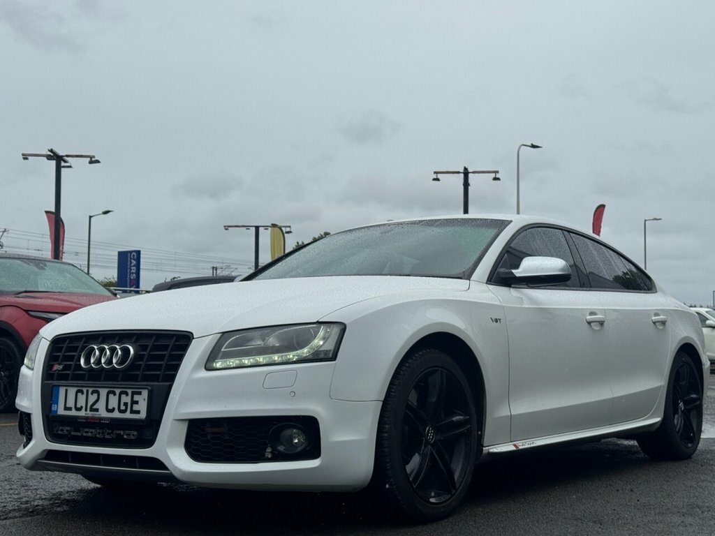 Audi S5 Hatchback White #3