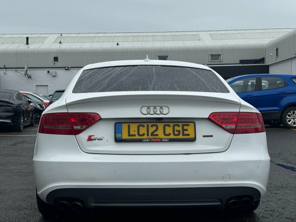 Audi S5 Hatchback White #5