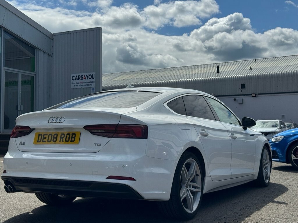 Audi A5 Hatchback CC12KEY White #6