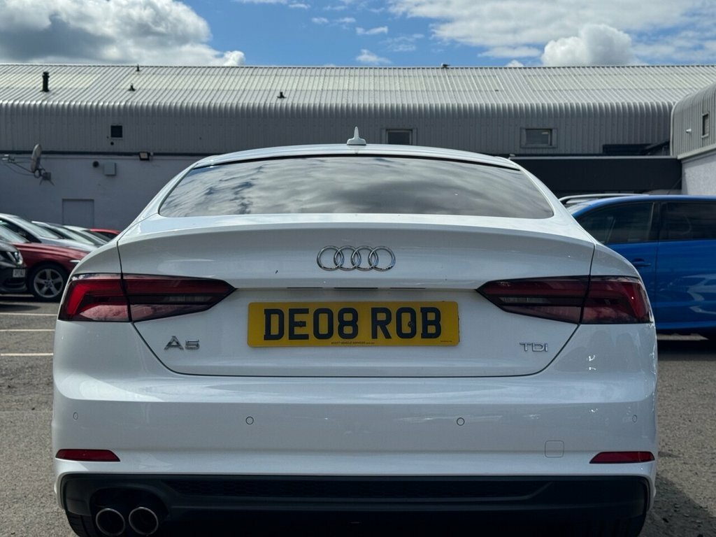 Audi A5 Hatchback CC12KEY White #4
