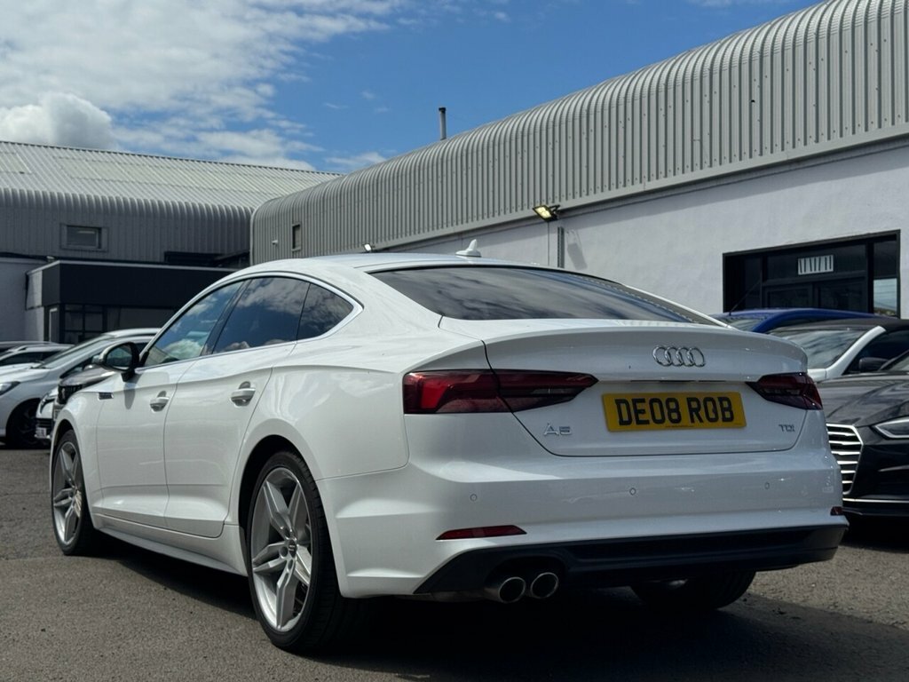 Audi A5 Hatchback CC12KEY White #5