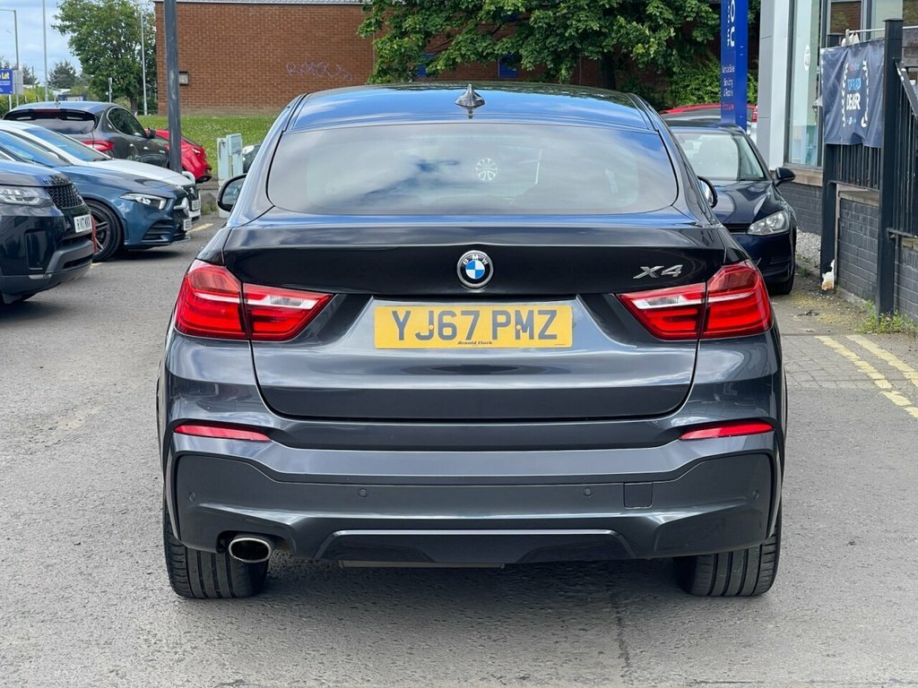 BMW X4 2L M Sport YJ67PMZ Grey #6