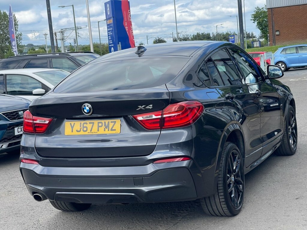 BMW X4 2L M Sport YJ67PMZ Grey #5