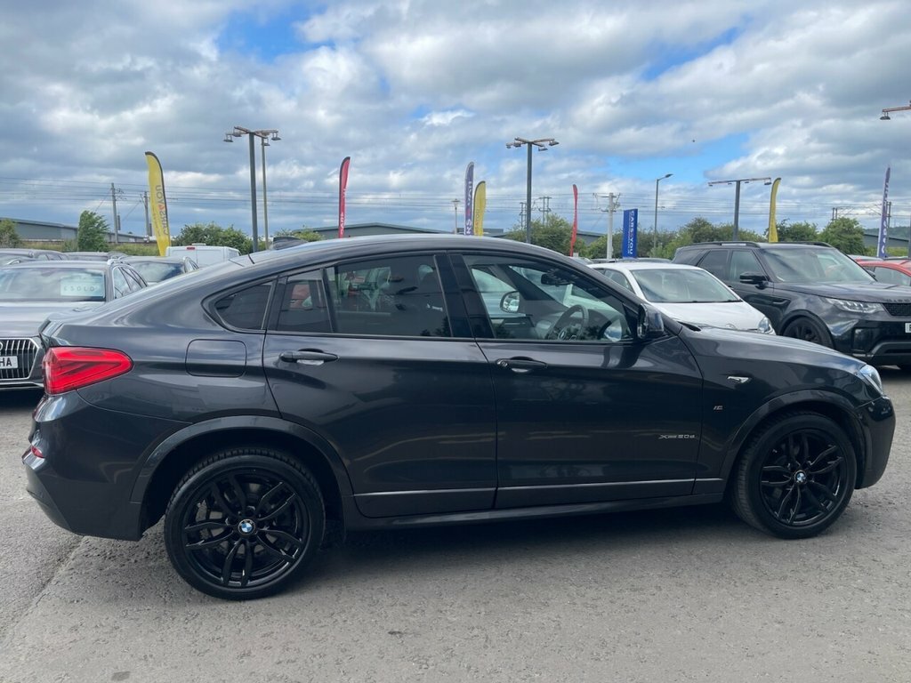 BMW X4 2L M Sport YJ67PMZ Grey #4