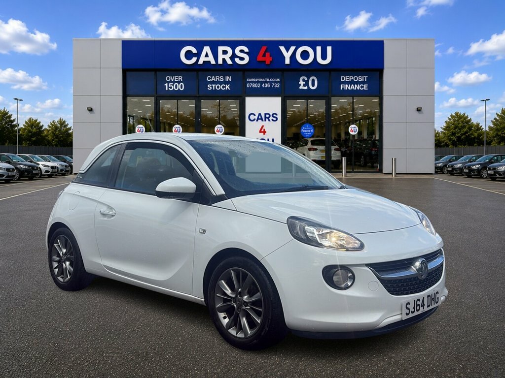 Vauxhall Adam 1L Jam White