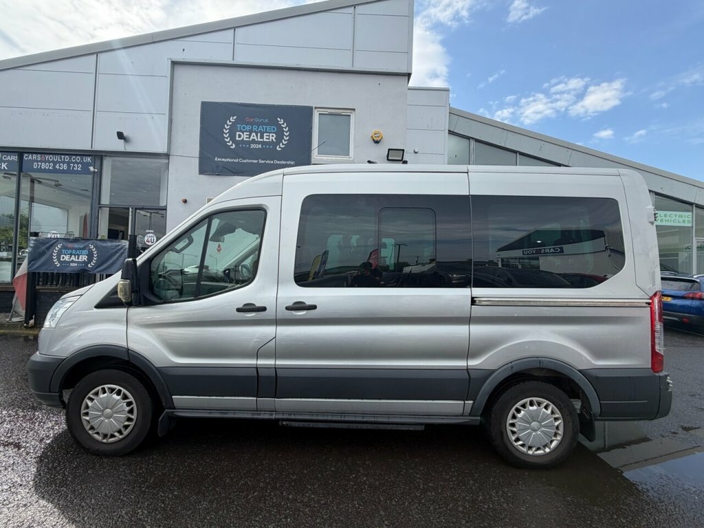 Ford Transit Custom Minibus AF65XXA Silver #5
