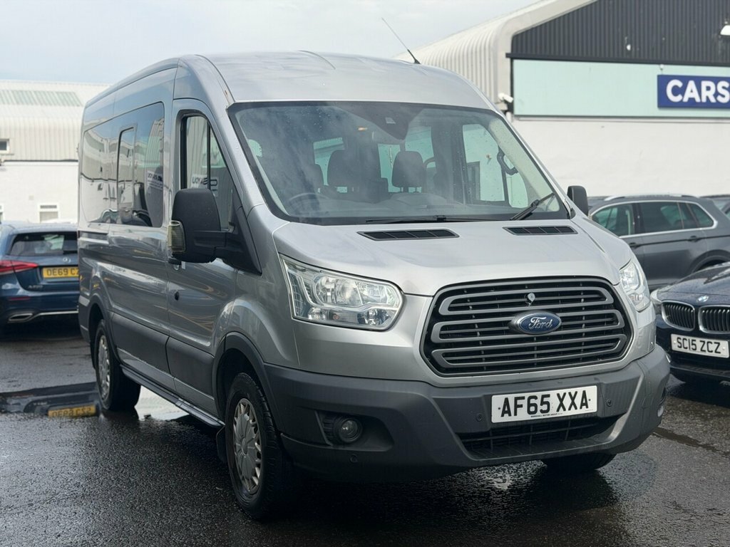 Ford Transit Custom Minibus AF65XXA Silver #2