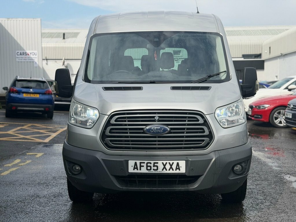 Ford Transit Custom Minibus AF65XXA Silver #3