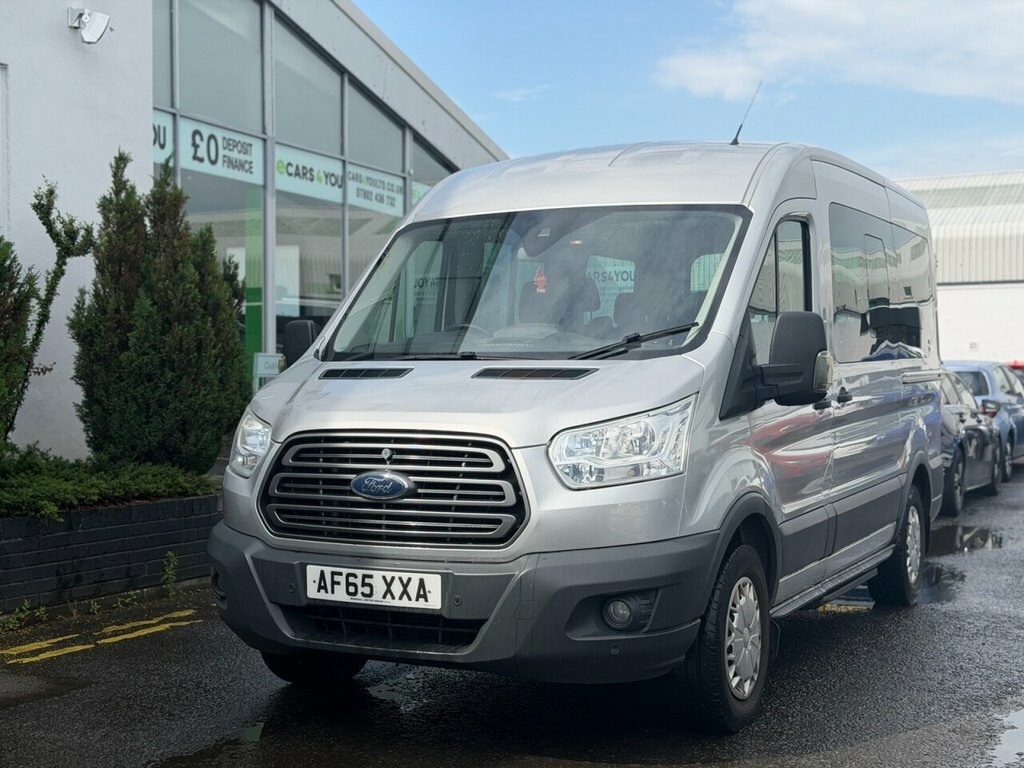 Ford Transit Custom Minibus AF65XXA Silver #4