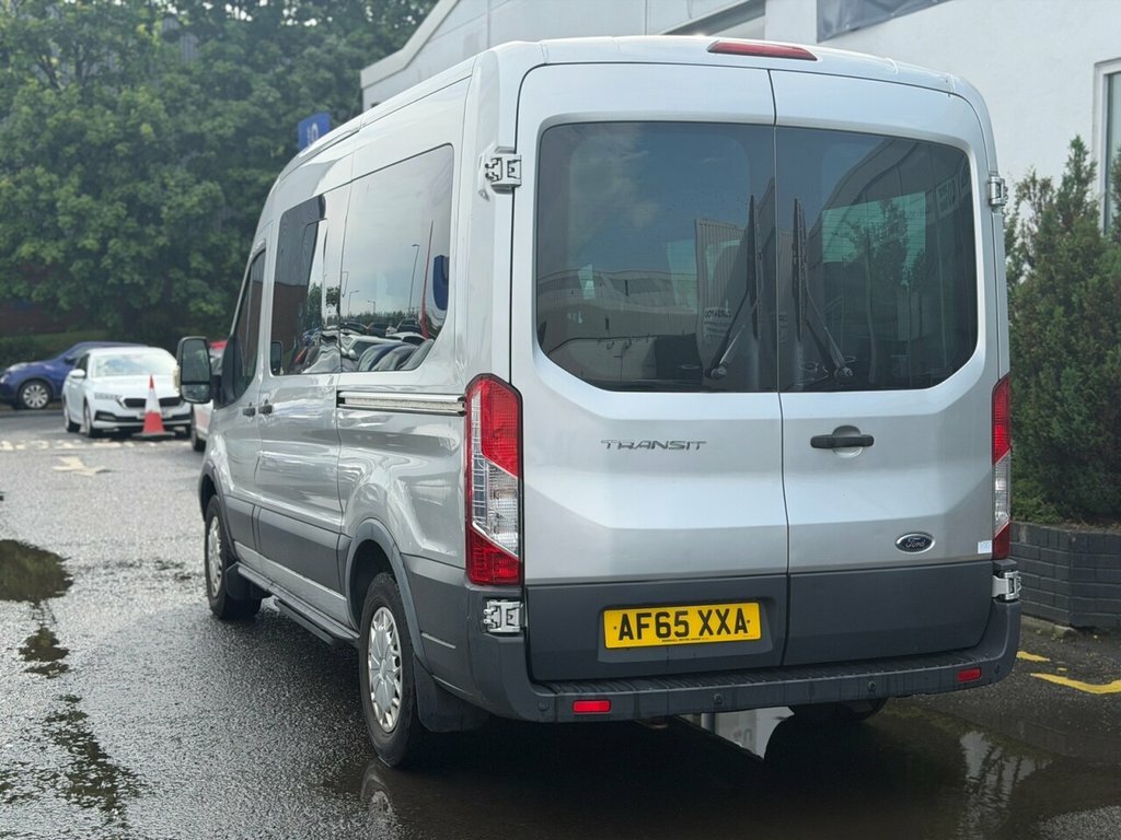Ford Transit Custom Minibus AF65XXA Silver #6