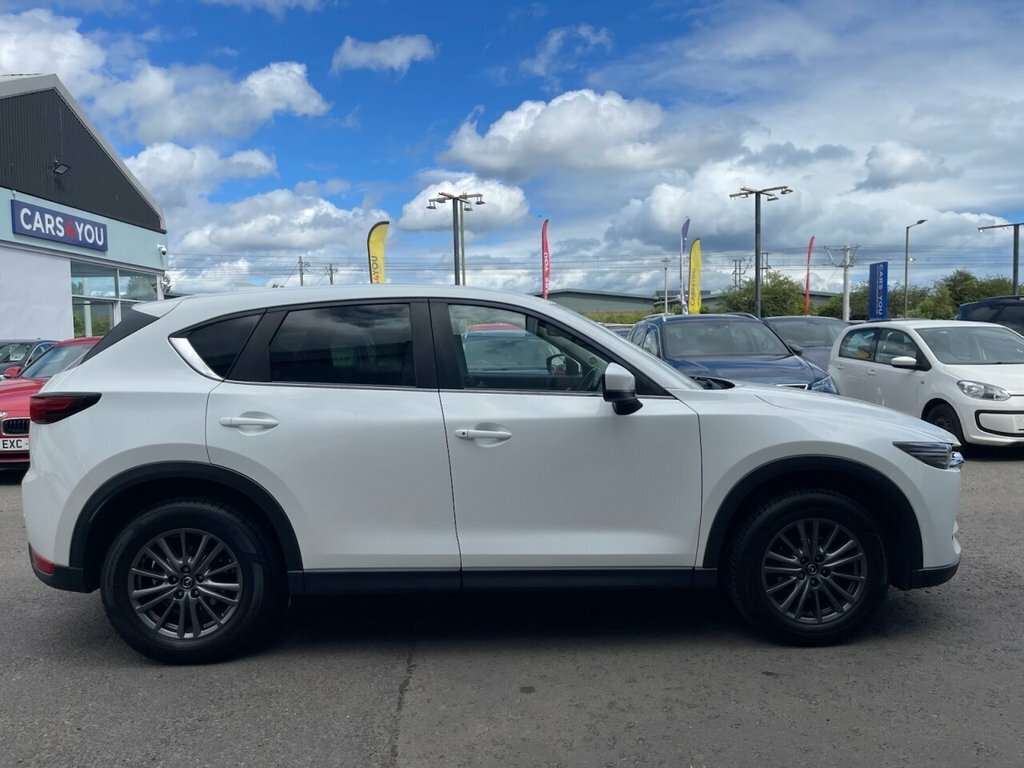 Mazda CX-5 Suv White #4