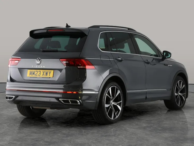 Volkswagen Tiguan R-line White #5