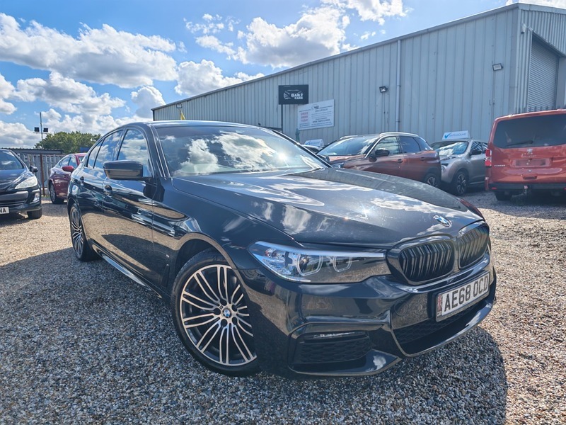 BMW 5 Series 530E M Sport Black