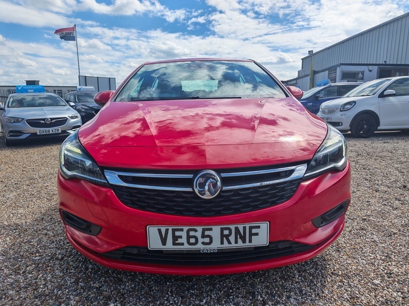 Vauxhall Astra Sri Nav VE65RNF Red #5