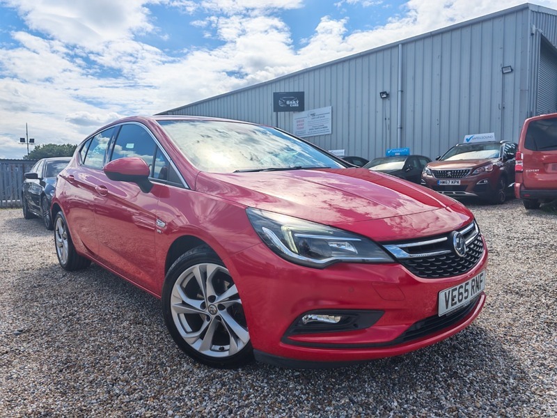 Vauxhall Astra Sri Nav VE65RNF Red