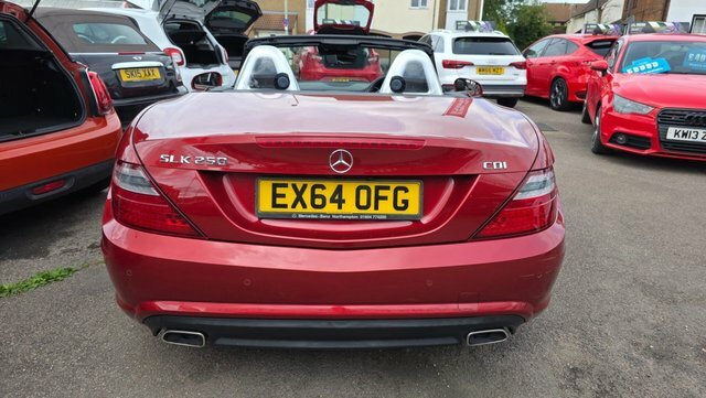 Mercedes-Benz SLK 2.1 Slk250 Cdi Amg Sport G-tronic Euro 5 Ss EX64OFG Red #6