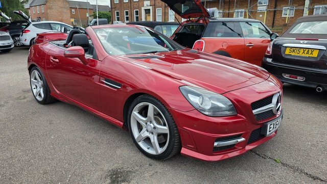 Mercedes-Benz SLK 2.1 Slk250 Cdi Amg Sport G-tronic Euro 5 Ss EX64OFG Red #3