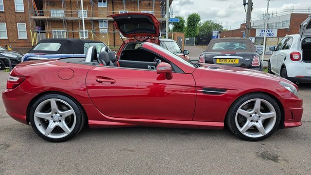 Mercedes-Benz SLK 2.1 Slk250 Cdi Amg Sport G-tronic Euro 5 Ss EX64OFG Red #2