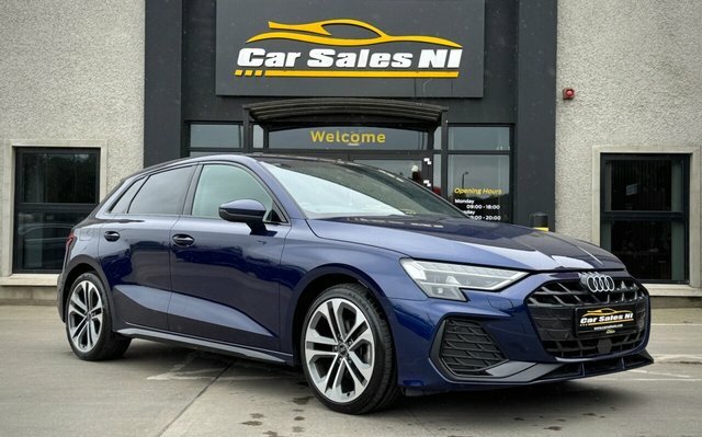 Audi A3 2.0 Tdi 35 S Line Sportback S Tronic Eu Blue