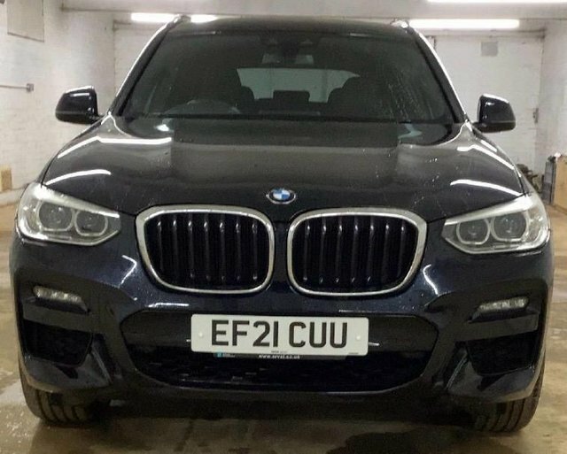 BMW X3 2.0 20D Mht M Sport Suv Hybrid Xdr EF21CUU Black #3