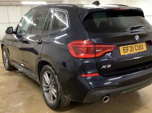 BMW X3 2.0 20D Mht M Sport Suv Hybrid Xdr EF21CUU Black #5