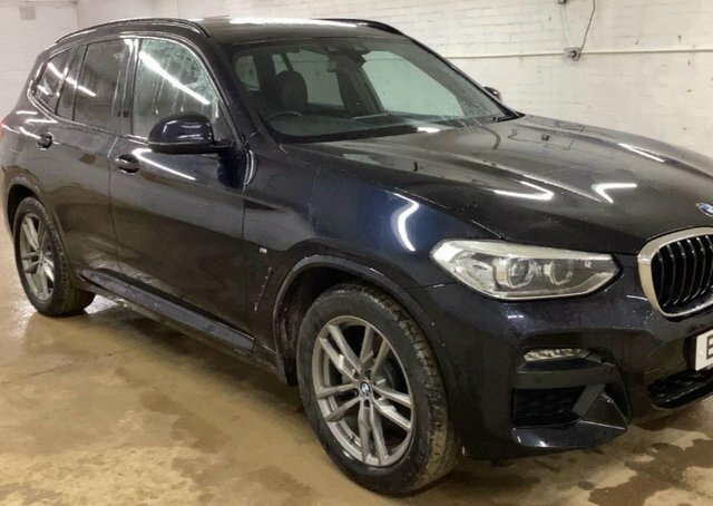 BMW X3 2.0 20D Mht M Sport Suv Hybrid Xdr Black