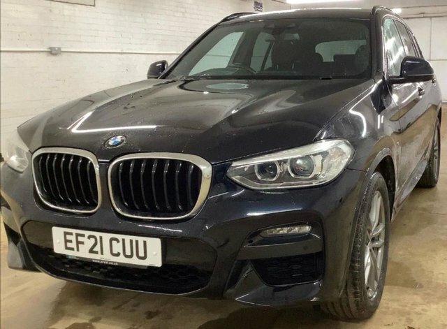 BMW X3 2.0 20D Mht M Sport Suv Hybrid Xdr EF21CUU Black #2