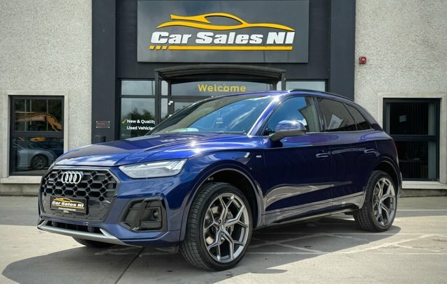 Audi Q5 2.0 Tdi 40 S Line Suv S Tronic Quattro HJ21JUT Blue #2