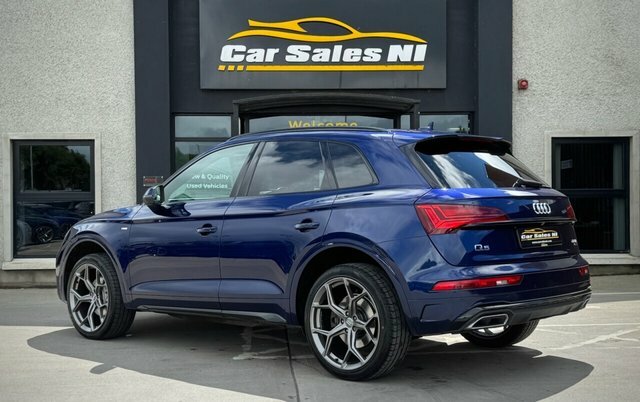Audi Q5 2.0 Tdi 40 S Line Suv S Tronic Quattro HJ21JUT Blue #4