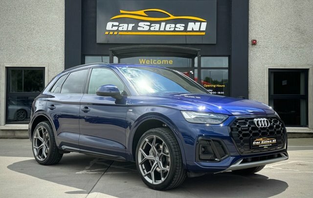 Audi Q5 2.0 Tdi 40 S Line Suv S Tronic Quattro Blue