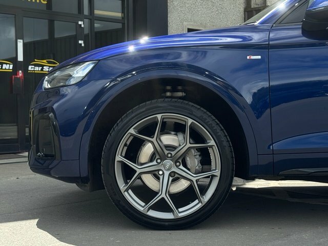 Audi Q5 2.0 Tdi 40 S Line Suv S Tronic Quattro HJ21JUT Blue #6