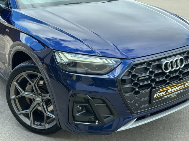 Audi Q5 2.0 Tdi 40 S Line Suv S Tronic Quattro HJ21JUT Blue #5