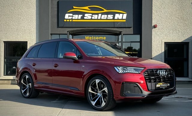 Audi Q7 3.0 Tdi V6 45 S Line Suv Tiptronic Quat Red