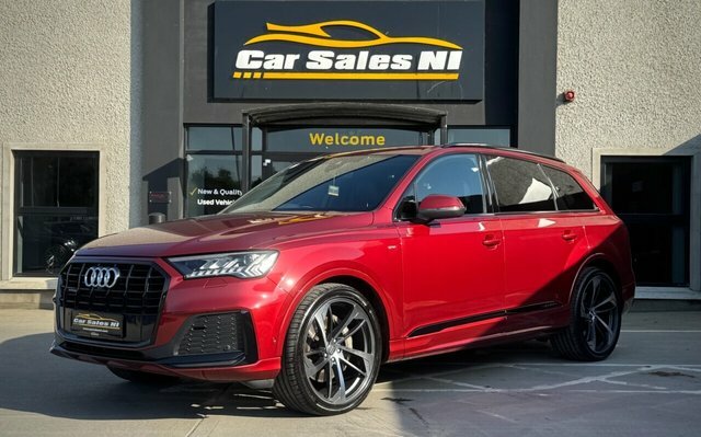 Audi Q7 3.0 Tdi V6 45 S Line Suv Tiptronic Quat GD73MJU Red #2