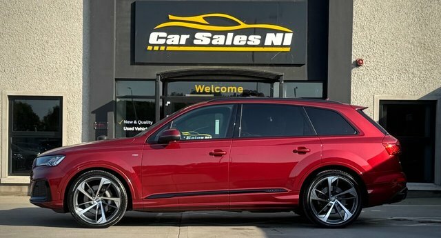 Audi Q7 3.0 Tdi V6 45 S Line Suv Tiptronic Quat GD73MJU Red #4