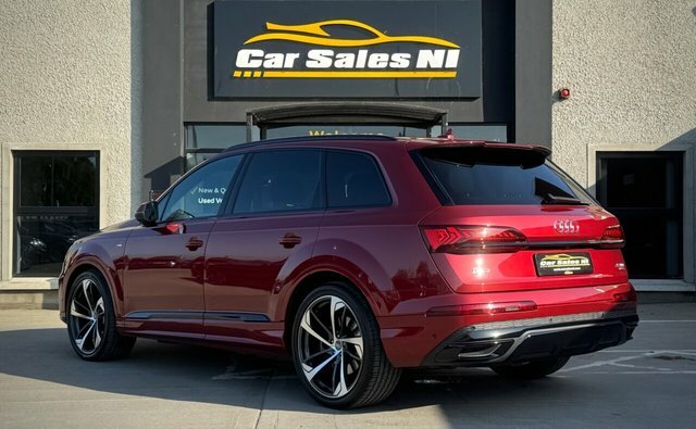 Audi Q7 3.0 Tdi V6 45 S Line Suv Tiptronic Quat GD73MJU Red #6