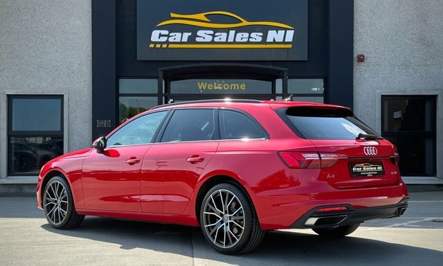 Audi A4 2.0 Tdi 35 Technik Estate S Tronic Euro GX22WKC Red #4