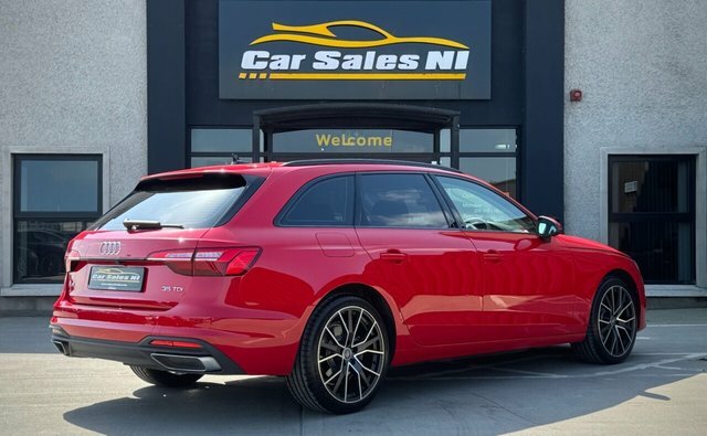 Audi A4 2.0 Tdi 35 Technik Estate S Tronic Euro GX22WKC Red #3