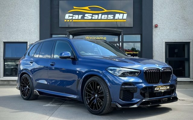 BMW X5 3.0 30D Mht M Sport Suv Hybrid Xdr Blue
