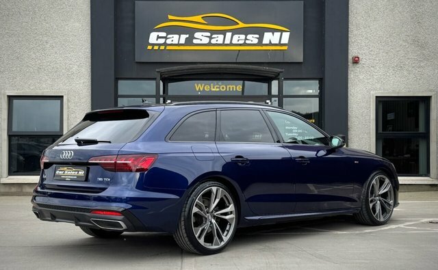 Audi A4 2.0 Tdi 35 S Line Estate S Tronic Euro CE24HRX Blue #4