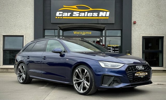 Audi A4 2.0 Tdi 35 S Line Estate S Tronic Euro Blue