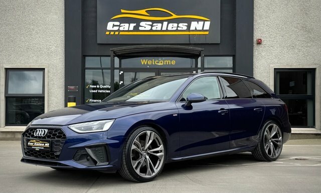 Audi A4 2.0 Tdi 35 S Line Estate S Tronic Euro CE24HRX Blue #2