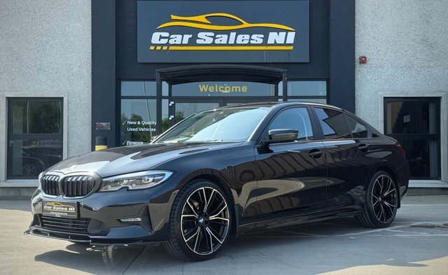 BMW 3 Series 2.0 318D Se Pro Saloon Euro 6 S Black #2