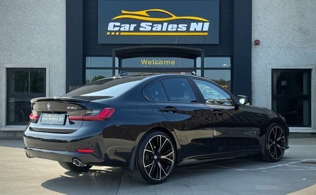 BMW 3 Series 2.0 318D Se Pro Saloon Euro 6 S Black #3