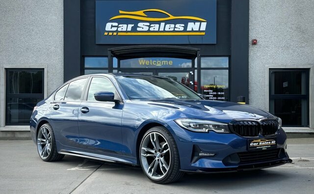 BMW 3 Series 2.0 318D Mht Se Saloon Hybrid Euro Blue